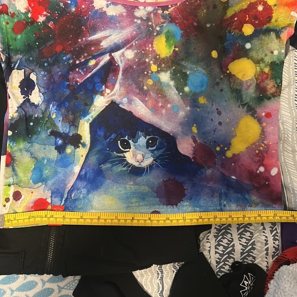 Lora Zombie x Herotime Meow Crop Top 2017 Rare - Picture 5 of 5